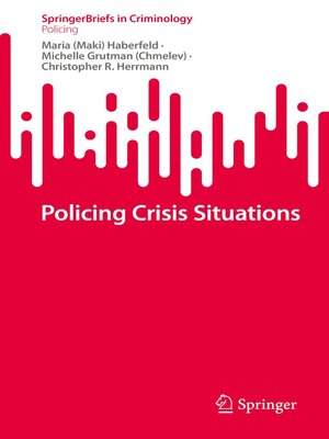 cover image of Policing Crisis Situations
